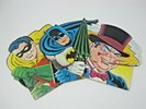 3 Batman 1966 45 RPM Vinyl Records Vintage Batman Penguin  Robin Boy Wonder