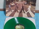 THE BEATLES - Abbey Road - DC 8 - France - RE 1978 - color vert vinyl LP 33T