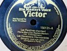 COMEDIAN HARMONISTS Les Fenetres Chantent 150131 ultra-rare in French  78 E
