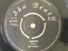 ROY SHIRLEY - PARADISE / CALLING - SKA BEAT JB.253 -1966