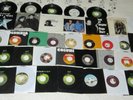 Thirty Five Beatles Group Or Solo Vinyl 45s-Promos;Colored Vinyl;Import;PicSlvs