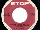 JOLLY ROGER “You're Lying Again/Sky High” POPCORN NORTHERN SOUL STOP 120 VG+