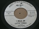 NORTHERN SOUL 45 - LITTLE TOMMY & ELGINS - I WALK ON - ABC PARAMOUNT - PROMO