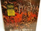 Pyrexia Sermon Of Mockery Gold Vinyl Record LP Only 100 pressed