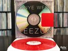 Kanye West- Yeezus RED Vinyl LP Marble Limited