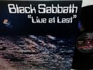 BLACK SABBATH LIVE AT LAST MADE IN JAPAN W/INSERT NEAR MINT VINYL/COVER 1980++++