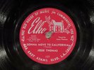 78 RPM - Jesse Thomas, Elko 107, E-/EE- Blues