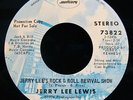 JERRY LEE LEWIS  Mismatched Labels-Rockabilly Promo 45-MERCURY #73822