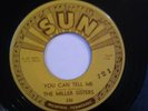 45rpm THE MILLER SISTERS ROCKABILLY SUN 230 PUSHMARKS