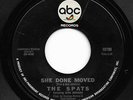 Garage Punk 45 SPATS She Done Moved/Scoobee Doo ABC HEAR Scarce