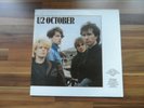 U2 October - vintage vinyl record LP - Irish rock 1981 Island records
