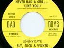 SONNY DAYE on Bad Boys —GIVIN' UP ON LOVE— sweet modern soul xo 45 | LISTEN