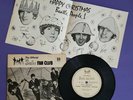 The Beatles Third Christmas Record fan club flexi disc UK 1965 newsletter poster