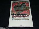 Three Mile Pilot Poster, Limited, 3MP, Pinback, Black Heart Procession