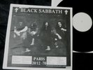 BLACK SABBATH PARIS 20/12 70 VERY RARE FRANCH PRESSED VINTAGE LP