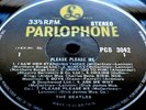 BEATLES PLEASE PLEASE ME Rarest 33 1/3 1st EX BLACK GOLD STEREO Dick James 1G