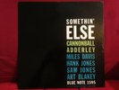 CANNONBALL ADDERLEY Somethin’ Else MONO US BLUE NOTE BLP-1595 DG RVG LP NM