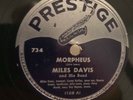 Be Bop Jazz 78 Miles Davis & Sonny Rollins - Morpheus/Blue Room PRESTIGE 734