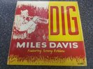 Miles Davis feat Sonny Rollins Dig LP UK 1st Esquire EX/VG+ 32-062
