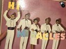 HI WE'RE THE MIRACLES LP EX-/VG+ US TAMLA VINYL 1961 YELLOW LABEL w/GLOBES MONO