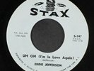 EDDIE JEFFERSON: I Don't Want You Anymore / Uh Oh (i'm In  Love Again) 45 (clas