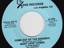 MARY LOVE COMER Come Out Of The Sandbox *M-* modern soul 45 gospel disco HEAR