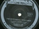 THE SCREAMING TRIBESMEN - self titled EP , RARE OZ PUNK EMI CUSTOM , 1982