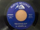 ORIGINAL - CHECKMATES LTD - Run nigger run - RUSTIC - VG++
