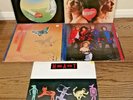 Heart  5 × LPs - Heart, Bad Animals, Dog & Butterfly, Dreamboat Annie, Magazine