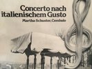 Jeton Concerto nach italienischem Gusto,Cembalo Martha Schuster Vinyl