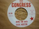 northern soul sissie houston bring him back congress wdj rare  usa orig 45
