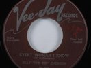 R&B Rocker 45 BILLY THE KID EMERSON Every Woman I Know VEE-JAY VG++ HEAR