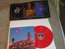 Rush Hemispheres -Red Vinyl Anthem  Canada  press w Poster  Promo LP