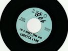 Frühe Country 45RPM - Loretta Lynn auf Zero - Echt Nice Kopie  Frühe Freigabe