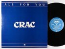 CRAC - All For You LP - Crac - Rare Private Modern Soul