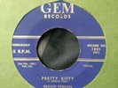 1958 ORIGINAL ROCKABILLY 45 / REGGIE PERKINS / GEM 1201 / PRETTY KITTY /SATURDAY