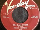 REPRO  The El Dorados- Bim Bam Boom /  At My Front Door   NM  DOO WOP  JIVER