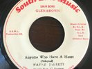 WAYNE JARRETT anyone who have a heart TOMMY McCOOK glen brown LISTEN killer