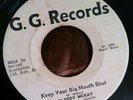 Freddie mckay KEEP YOUR BIG MOUTH SHUT JA 7inch GGs VG+