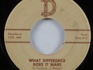 Rockabilly 45 DURWOOD DAILY What Difference Does It Make D HEAR