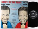 Wynonie Harris & Roy Brown - Battle Of The Blues LP - King 1st No Crown Mono DG