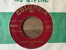 45 RPM Billy Walker COLUMBIA 21531 Leavin On My Mind ROCKABILLY  VG