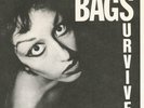 BAGS - Survive RARE Original 1978 US Punk 45 VG+ Dangerhouse