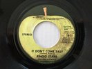 Beatles Ringo Starr IT DON'T COME EASY 1975 Apple ALL RIGHTS LA Press NEAR MINT