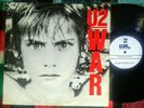 U2 War URUGUAY LP Bono RARE The Edge  WEL WHITE PROMO LABELS