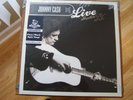 Johnny Cash Live From Austin TX Clear & Black Split Colored Vinyl LP Ltd to 300