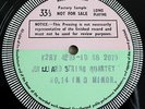 Schubert: 'Death & The Maiden' - Juilliard S/Q **RCA Living Stereo Test Press**