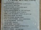 V/A Return Of ACID DREAMS Lp Unrelated Segments/ Painted Faces/Velvet Illusions