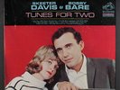 BOBBY BARE & SKEETER DAVIS: Tunes For Two LP (rubber stamps on back cover, smal
