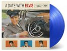 ELVIS PRESLEY 'A Date With Elvis' Ltd. Edition 180g BLUE Vinyl LP NEW/SEALED